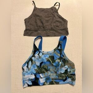Aerie Ally Raisman Sports Bra & Lace Bralette Sz M Medium